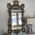 Mid 20th Century Vintage Italian Hand-Carved Giltwood Mirror by La Barge, Mid-20th Century For Sale - Image 5 of 17