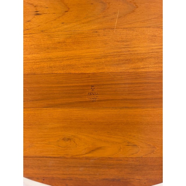 Mid-Century Modern Vintage Dansk Danish Modern Large Oval Teak Serving Tray With Integrated Handles For Sale - Image 3 of 11