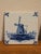 Rustic European Vintage Hand-Painted, Makkum Tichelaar Delft, Holland Tiles For Sale - Image 3 of 12