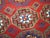 Red Zabihi Collection Moghan Antique Caucasian Kazak runner - 3'6" x 7'7" For Sale - Image 8 of 8