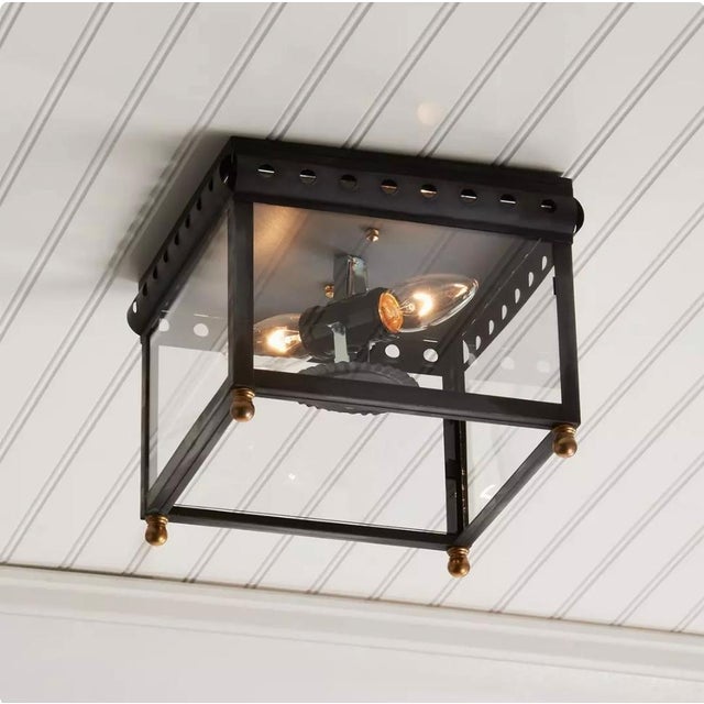 Indoor/Outdoor Colonial Metalcraft Federal Ceiling Light in Copper For Sale - Image 16 of 18