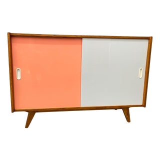 Fully Mid-Century Sideboard U-452 by Jiří Jiroutek for Interier Praha, Czechoslovakia, 1960s For Sale
