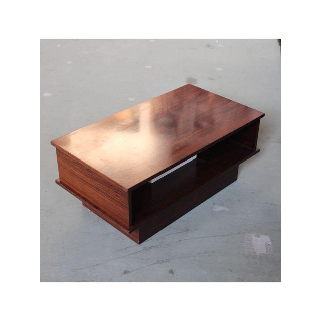 Double-Sided Coffee Table with White Drawers, Italy, 1960s For Sale - Image 10 of 15