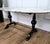 Wood Mid-Century Modern Italian Coffee Table in Carved Walnut with Oval White Marble Top, 1950s For Sale - Image 7 of 9