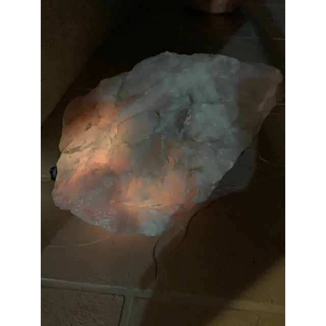 Large Raw Rose-Quartz Crystal Stone For Sale - Image 11 of 12