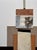 Brown "Memorabilia 9" Original Mixed-Media Collage on Paper by Zac Woodiel For Sale - Image 8 of 9
