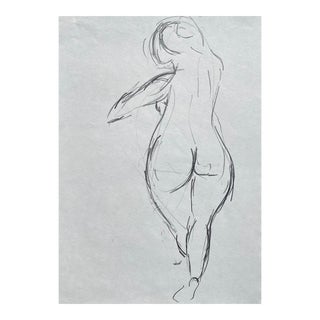 1980s Richard Snyder Female Nude From the Rear For Sale