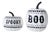 Spooky and Boo Pumpkin (Set of 2) For Sale