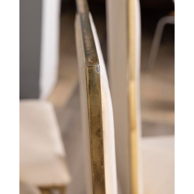 Vintage Chairs in Gold Brass by Renato Zevi, 1970s, Set of 6 For Sale - Image 11 of 18