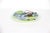 This is a vintage ceramic pottery wall hanging plate, hand-painted, with raised detail, showcasing a fishing scene.. This...