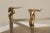 Mid 20th Century Neoclassical Style Vintage Brass and Steel Rams Head Dining Table For Sale - Image 5 of 12