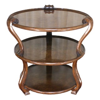 Therien Studio Workshops 3-Tier Accent Table Traditional Style High-End For Sale