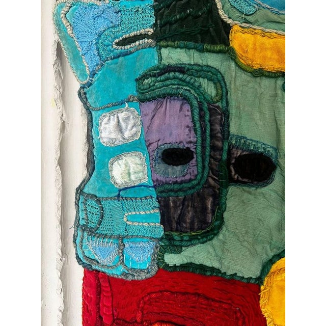 Cobra Abstract Textile Wall Art, 1960s For Sale - Image 9 of 13