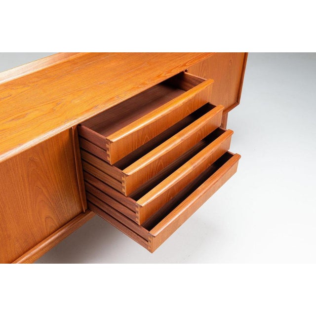 Sideboard in Teak by Svend Aage Madsen for K. Knudsen & Son, Denmark, 1960 For Sale - Image 10 of 17