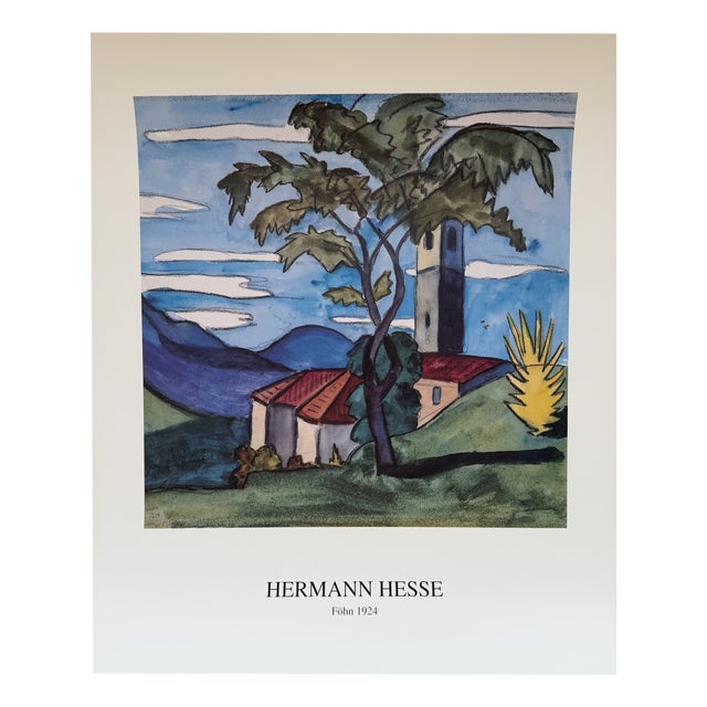 Herman Hesse, Föhn, Print For Sale