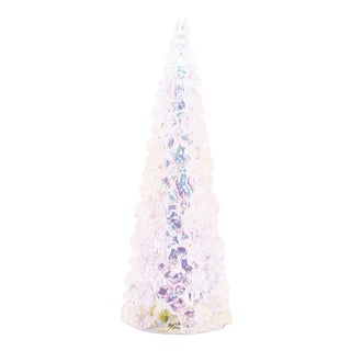 Iridescent LED Pine Tree 17.5"H For Sale