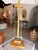 Contemporary Visual Comfort Wright Gilded Iron & Glass Table Lamp For Sale - Image 3 of 6