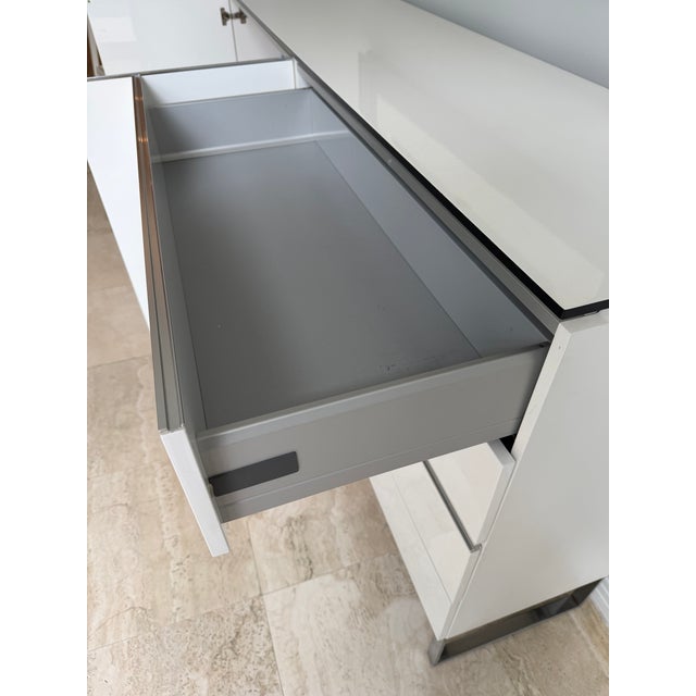 Contemporary B&B Italia Lacquered Sideboard Credenza For Sale - Image 3 of 11