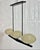 Modern Marian Jamieson "Spyglass" Chandelier Antique Brass Shell White Glass For Sale - Image 3 of 18