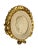 Grand Tour Italian Marble Dust Relief of Roman Emperor with Gilt Frame For Sale - Image 3 of 9