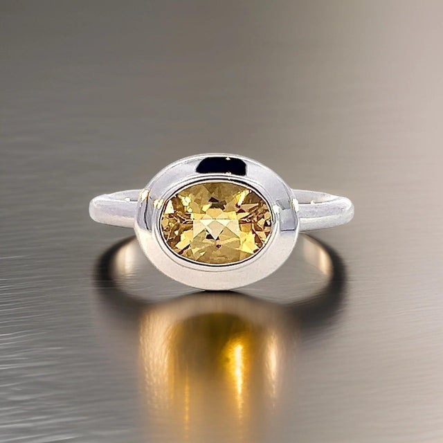 Natural Sapphire Ring 6.5 14k W Gold 1.09 Cts Certified For Sale - Image 15 of 18