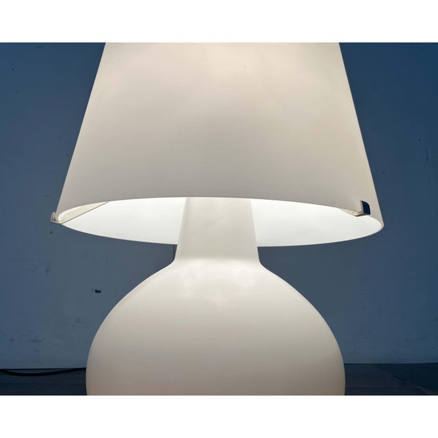 Mid-Century Modern Italian Model 1853 Grande Glass Floor Lamp by Max Ingrand for Fontana Arte For Sale - Image 18 of 18
