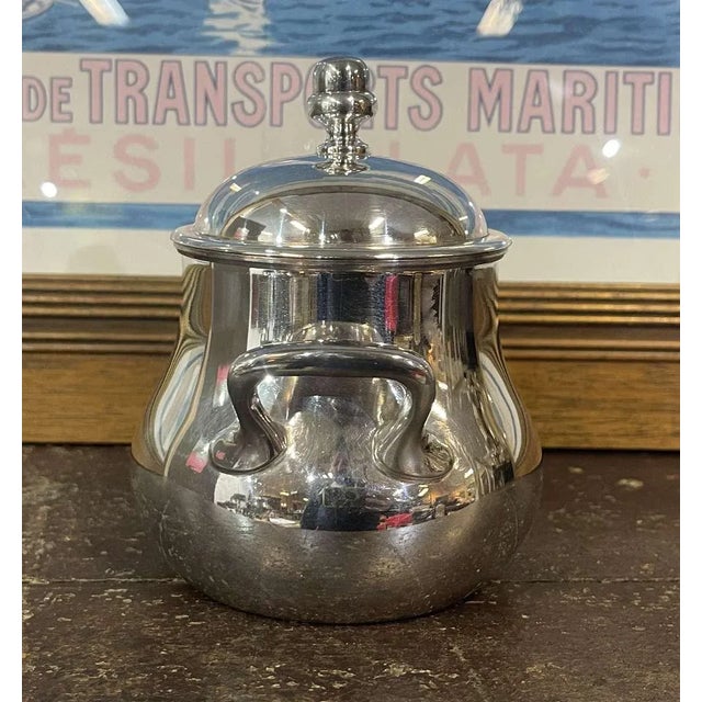Silver-Plated Sugar Bowl from Ercuis For Sale - Image 4 of 6