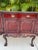 Vintage Chippendale Sideboard Buffet, with its ball and claw feet, cariole legs and gordon edges, offers one drawer and...