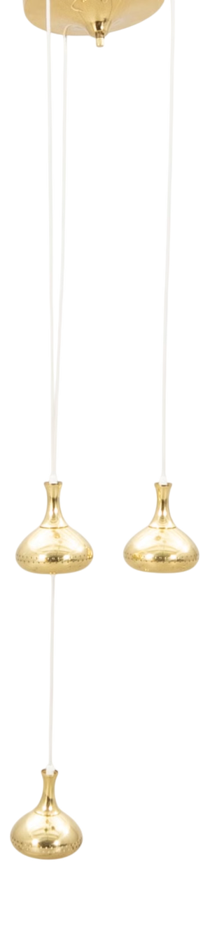 Vintage Swedish Hanging Lamp by Hans-Agne Jakobsson, 1960