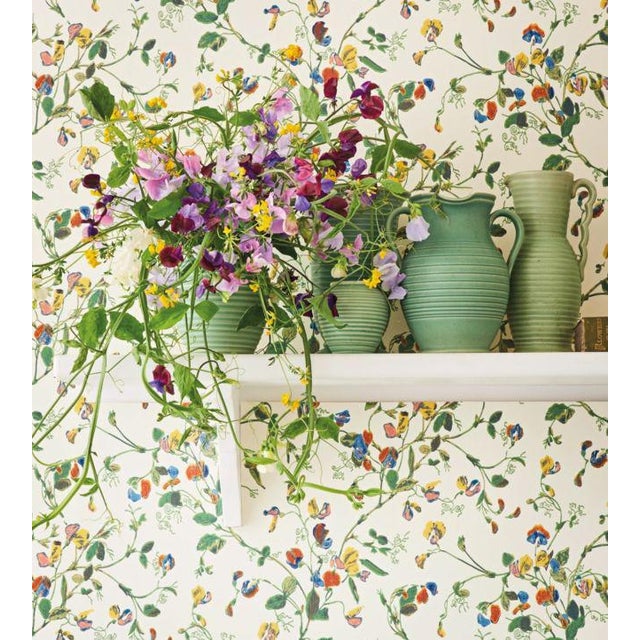 Sweet Pea Wallpaper by Cole & Son Sample Chairish