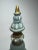 Vintage French Provincial Ornate Decorative Finial in French Blue & Gold For Sale In Houston - Image 6 of 12