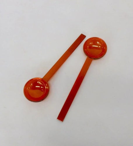 JHQ Dansk Denmark Modernist Acrylic Salad Servers