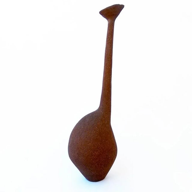 Ceramic Mid-Century Italian Ceramic Vase by Roberto Rigon For Sale - Image 7 of 8