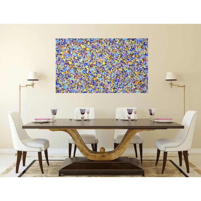 Textile "Expression 55." Original Contemporary Painting For Sale - Image 7 of 9