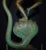 Mid Century Indian Chola Style Bronze Metal Krishna Dance Snake Tandava Tall Large Antique Statue Figure For Sale - Image 10 of 13