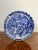 1900 - 1909 Antique Japanese Blue and White Imari Scalloped Edge Plate, 1900 For Sale - Image 5 of 5