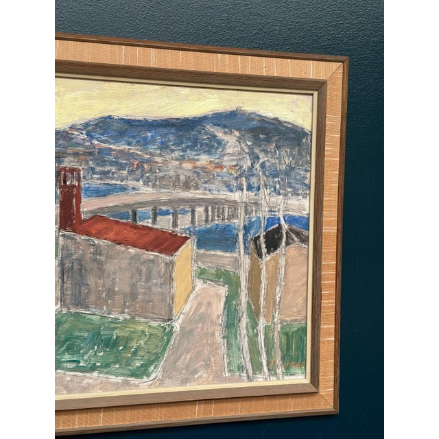 John Hedman, Östersund, Strandgatan 1, 1971, Oil on Panel, Framed For Sale - Image 11 of 18