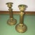 Bronze C1810 Antique French First Empire Dore Bronze Candle Holders - a Pair For Sale - Image 8 of 8