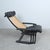 Wood Vienna Weave and Leather Lounge Chair, 1980s For Sale - Image 7 of 8