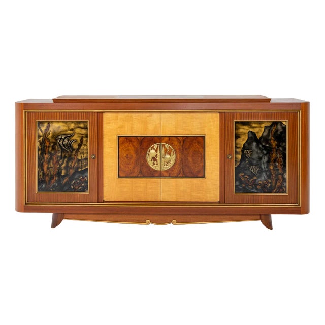 Art Deco Sideboard, France, 1930s For Sale