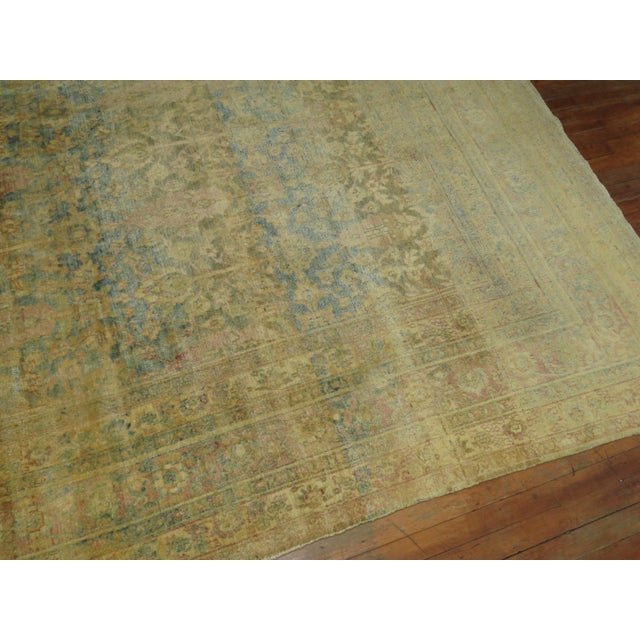 Antique Zabihi Collection Khorassan Rug - 8' x 11'8" For Sale - Image 10 of 12