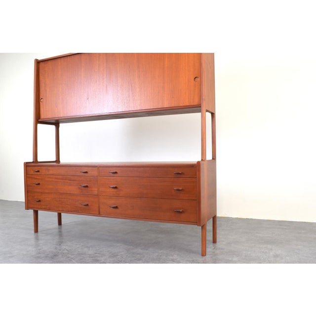 Mid-Century Modern Danish Teak Sideboard by Hans Wegner for Ry Møbler, 1950s For Sale - Image 11 of 18