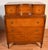 1920s Set of Antique French Satinwood High Dresser & Low Dresser For Sale - Image 10 of 18