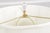1980s 1980s Pair Sunning Italian Brass & Crystal Urn Style Table Lamps For Sale - Image 5 of 16