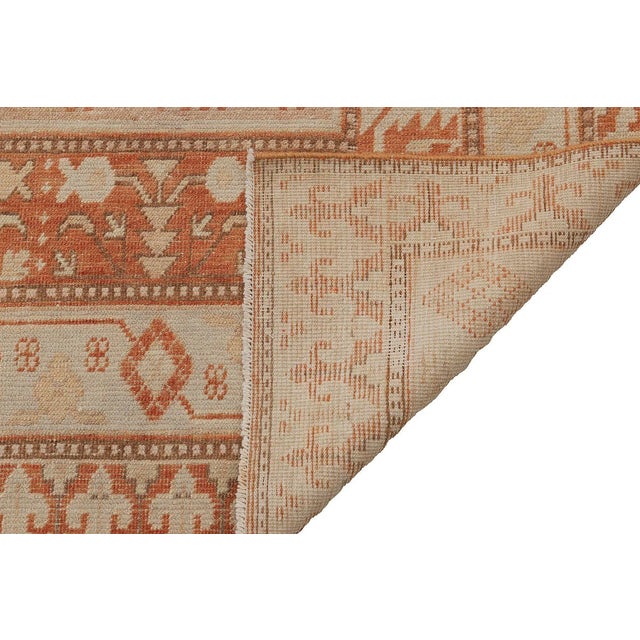 Mid 20th Century Mid 20th Century Mid 20th Century Washed Out Large Khotan Rug For Sale - Image 5 of 7