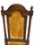 Brown 1980s Ethan Allen Jacobean Royal Charter Oak Dining Room Side Chairs Gothic Pair For Sale - Image 8 of 12