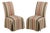 Pair of Ethan Allen Slipper Dining Chairs For Sale
