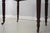 English Antique 2 Drawer Mahogany Leather Top Writing Desk For Sale - Image 10 of 17