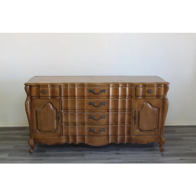 Vintage provincial cabinet This cabinet is solid built with dovetail joints and a lot of storage space Dimension; 66"...