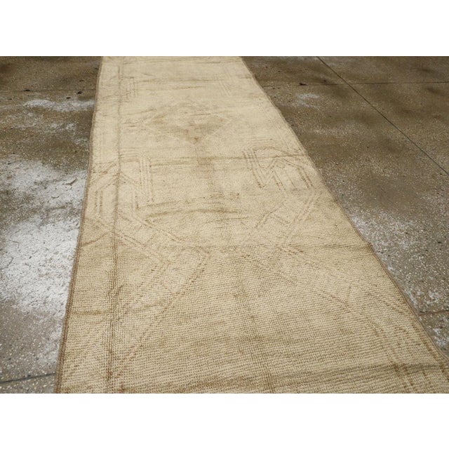 Mid 20th Century Galerie Shabab Collection Mid-20th Century Turkish Anatolian Runner For Sale - Image 5 of 10